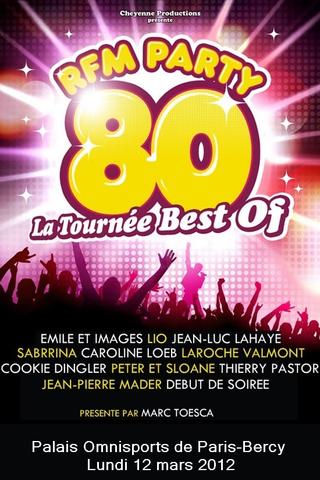 RFM Party 80 La tournée Best of à Bercy poster