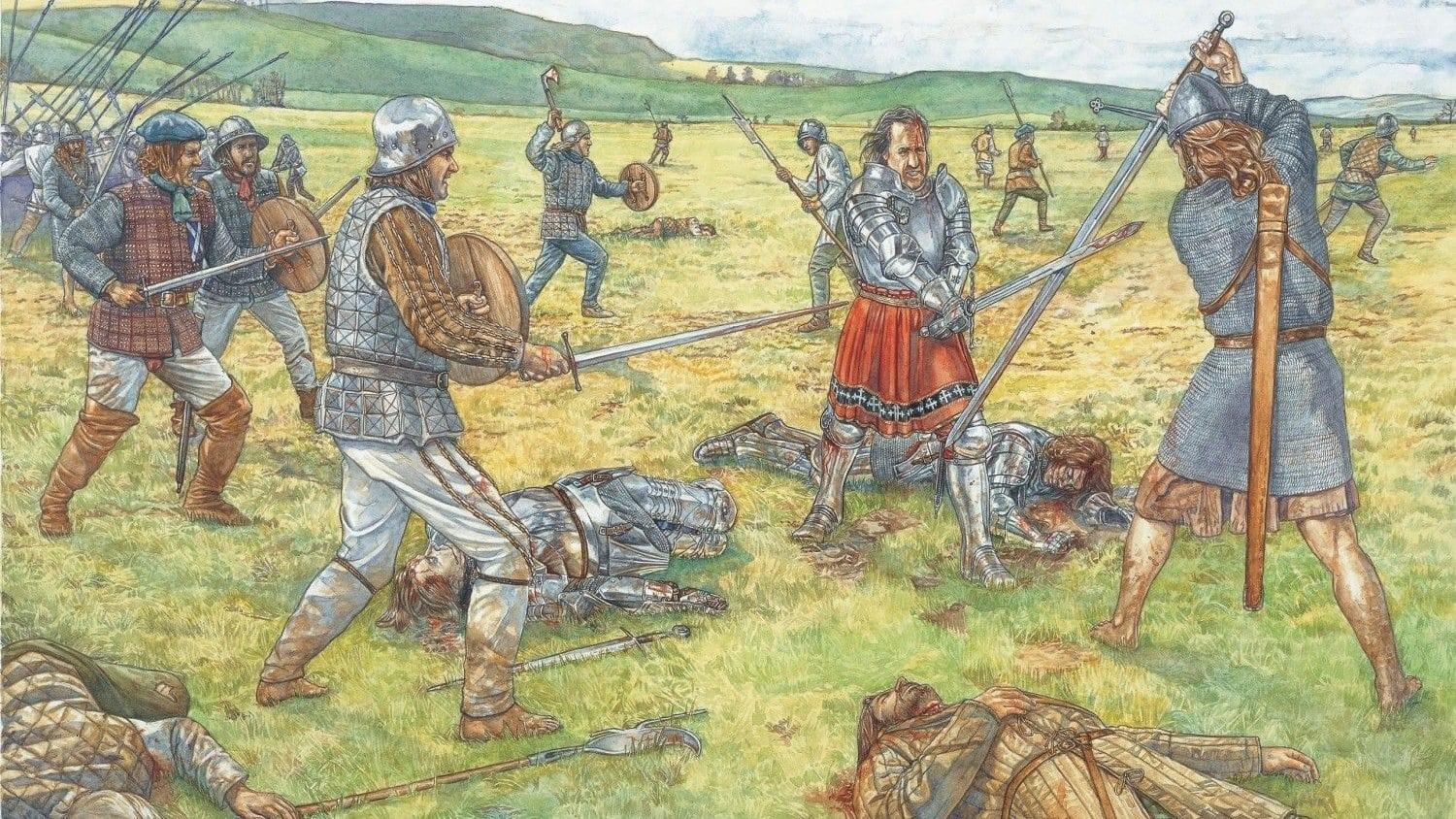The Battle of Flodden backdrop