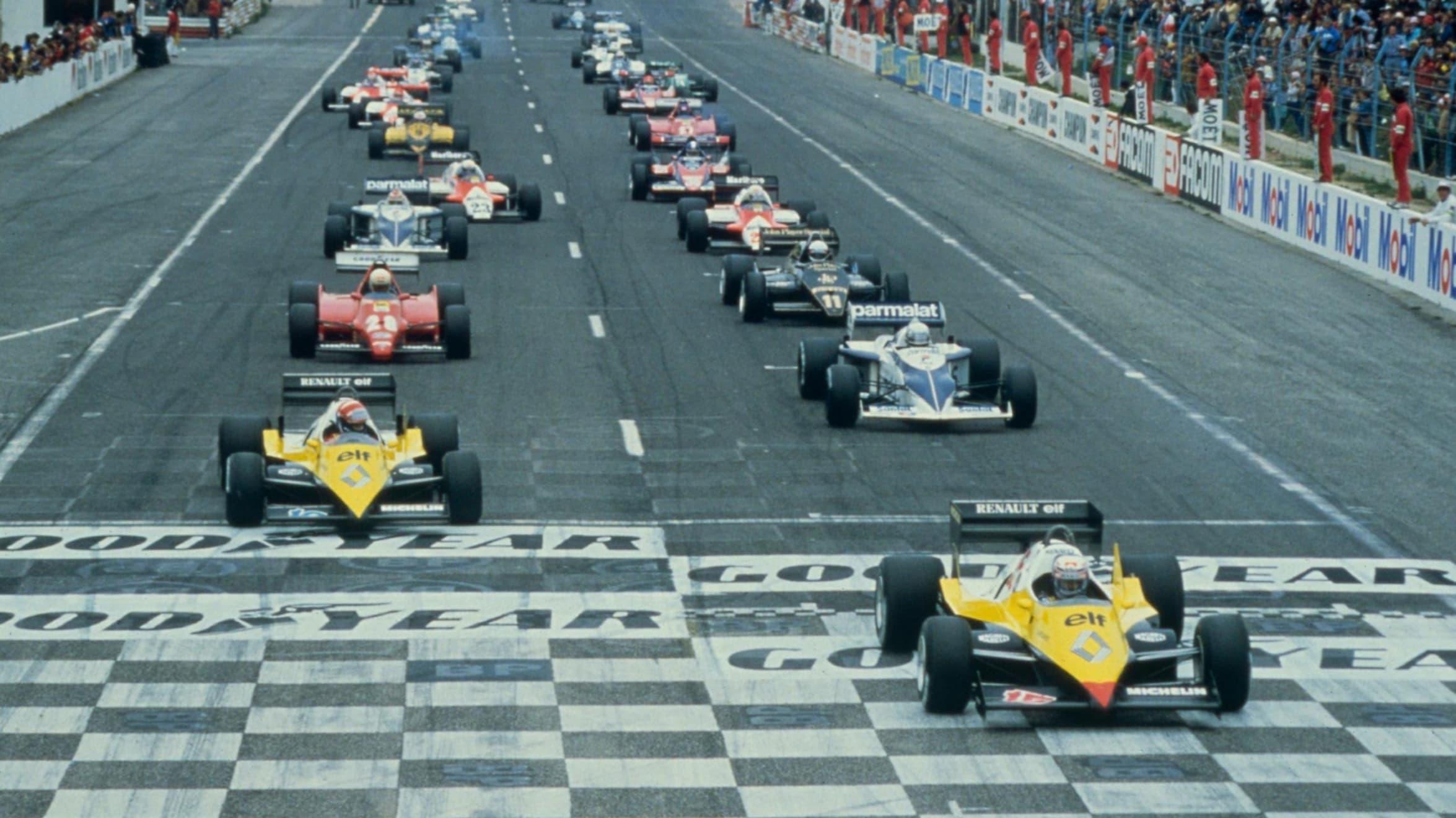 1983 FIA Formula One World Championship Season Review backdrop