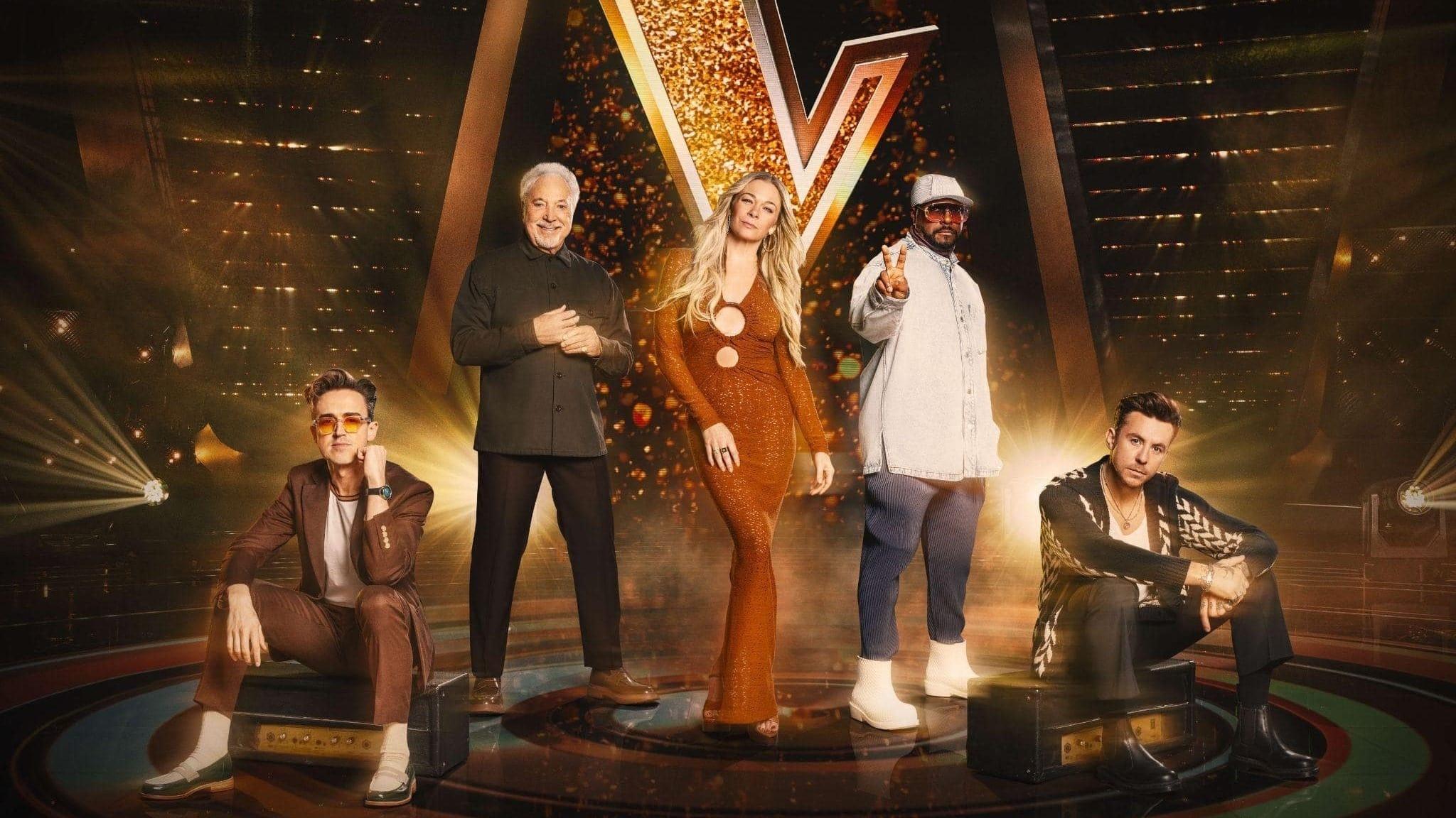 The Voice UK backdrop