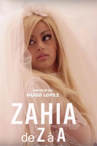 Zahia de Z à A poster