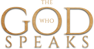 The God Who Speaks logo