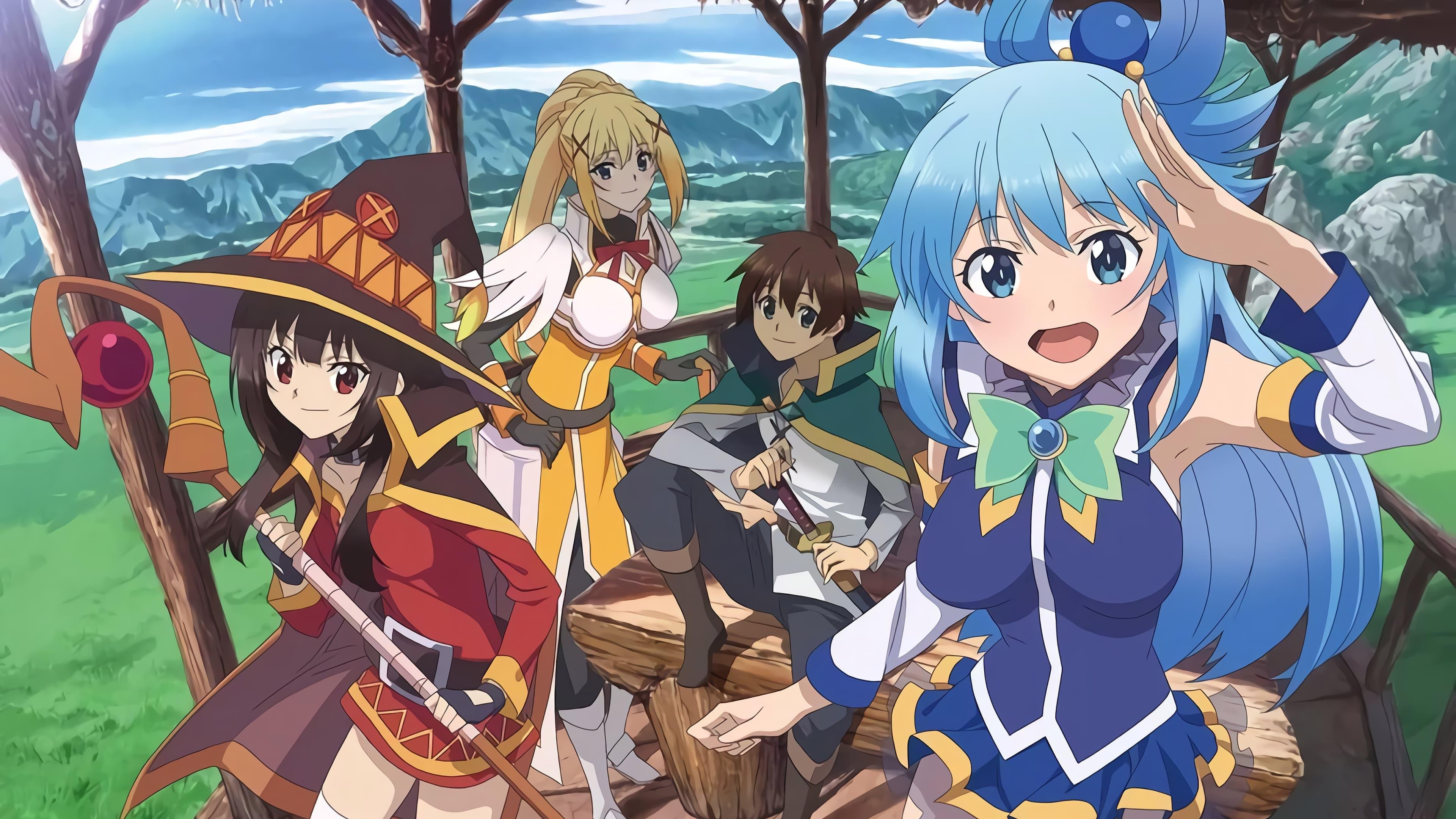 KONOSUBA – God's blessing on this wonderful world! Legend of Crimson backdrop