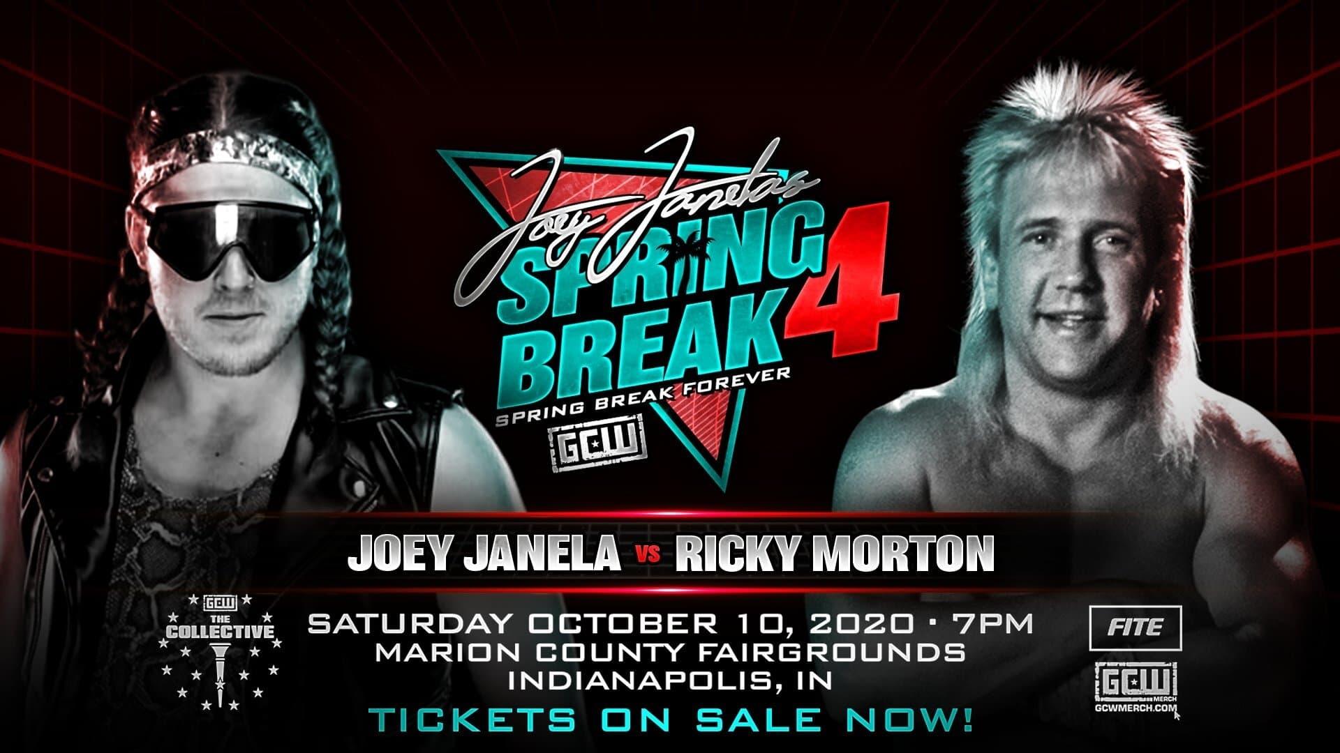 Joey Janela's Spring Break 4 backdrop