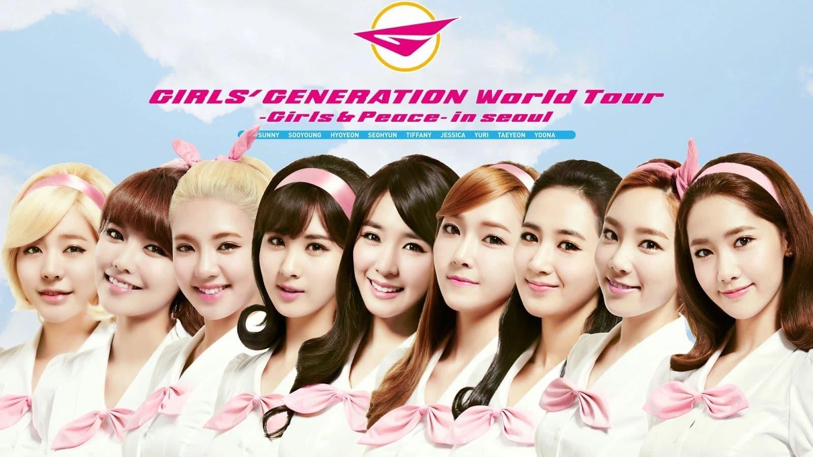 GIRLS' GENERATION ~Girls&Peace~ Japan 2nd Tour backdrop