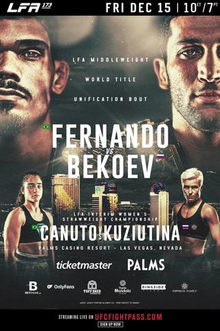 LFA 173: Fernando vs. Bekoev poster