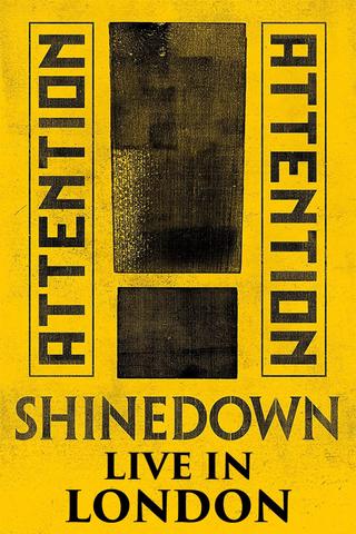 Shinedown: Live in London 2019 poster