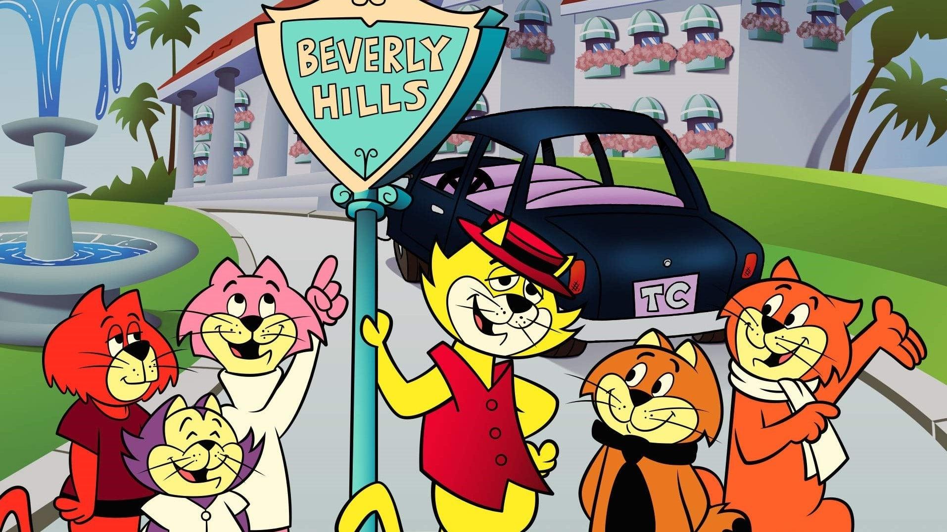 Top Cat and the Beverly Hills Cats backdrop