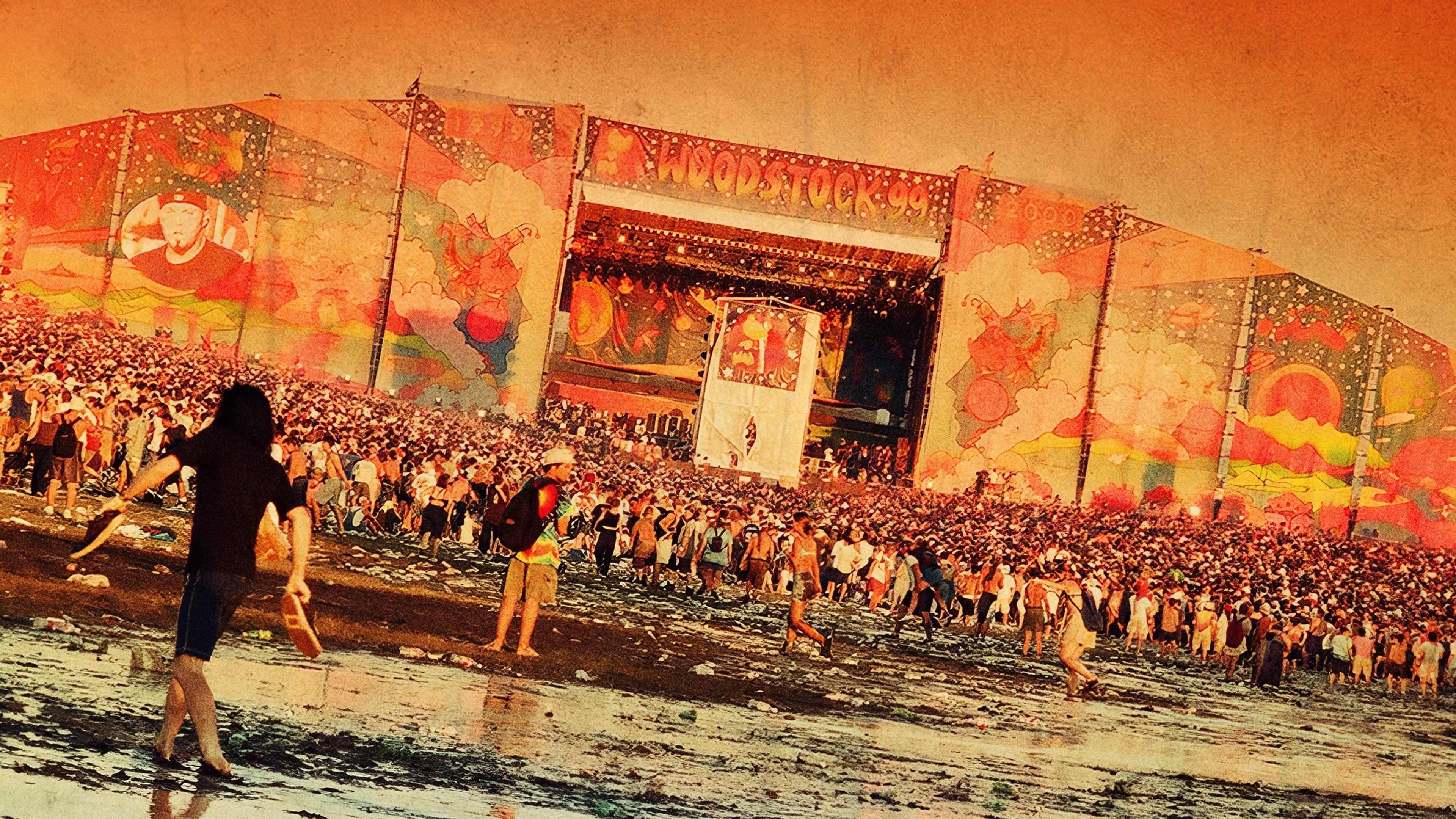 Woodstock 99: Peace, Love, and Rage backdrop