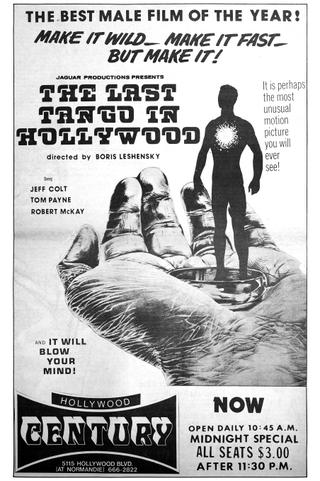 Last Tango in Hollywood poster