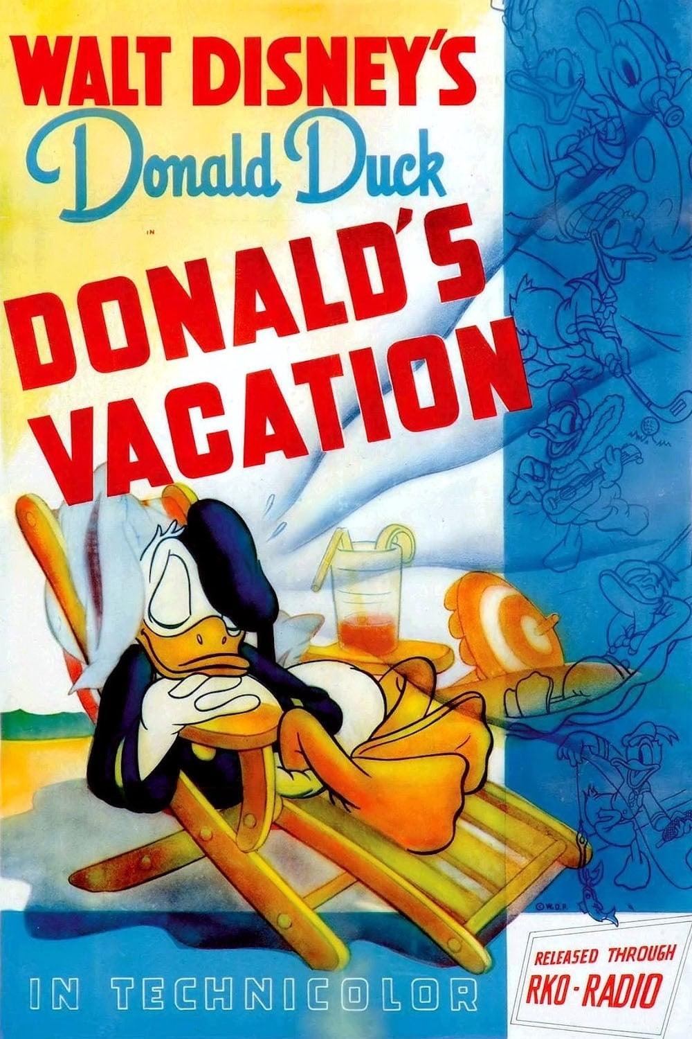 Donald's Vacation poster