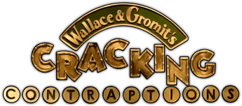 Wallace & Gromit's Cracking Contraptions logo