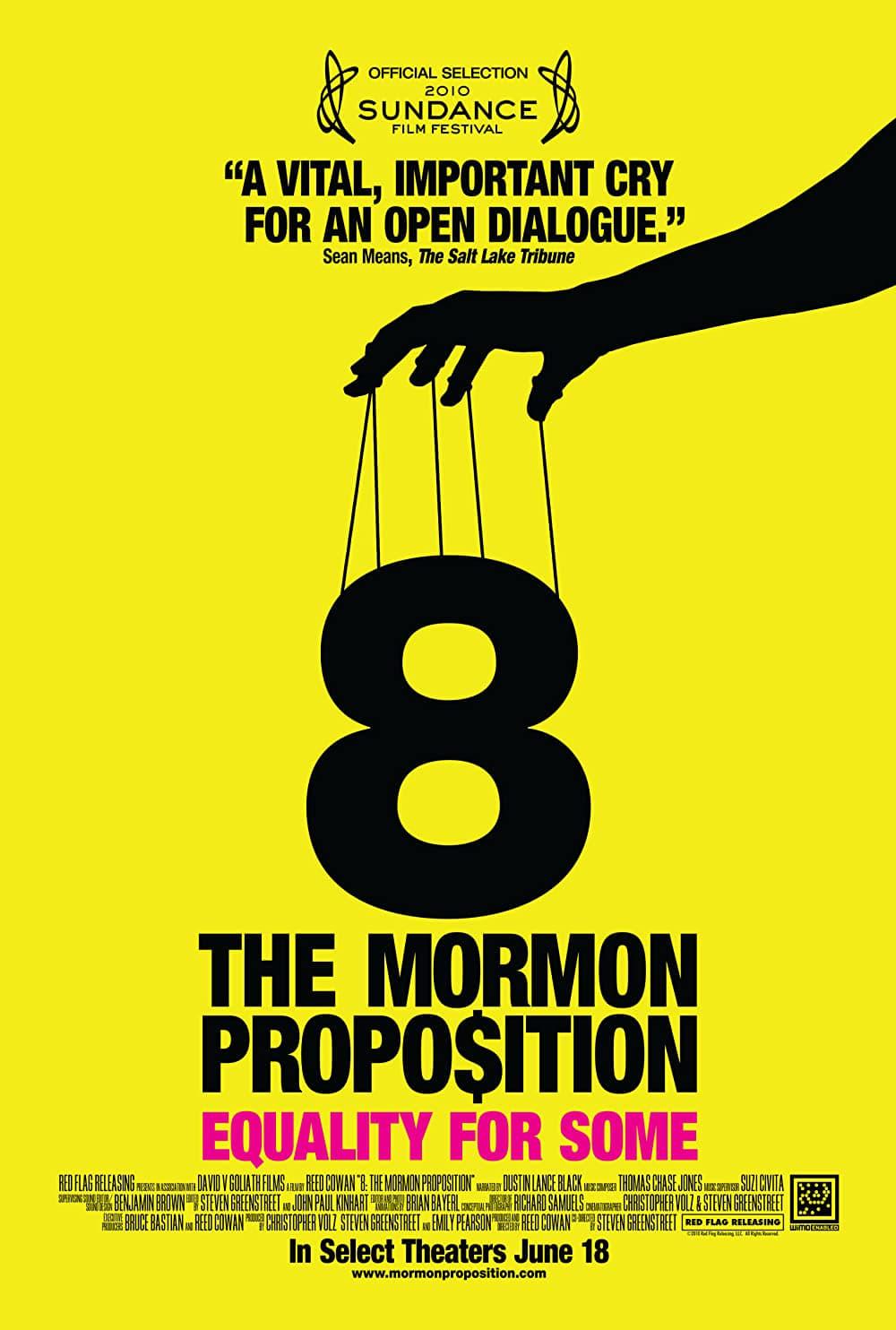 8: The Mormon Proposition poster