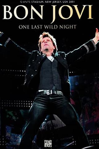 Bon Jovi: One Last Wild Night poster