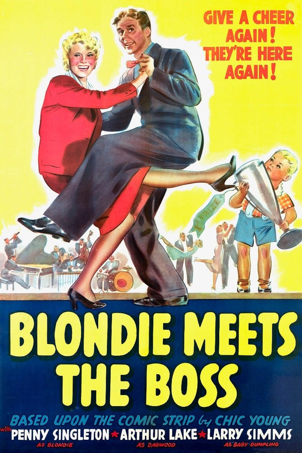 Blondie Meets the Boss poster
