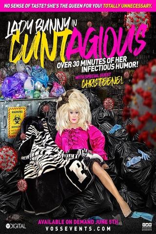 Lady Bunny in Cuntagious poster