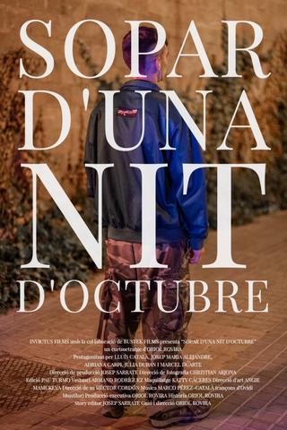 Sopar d’una nit d’octubre poster