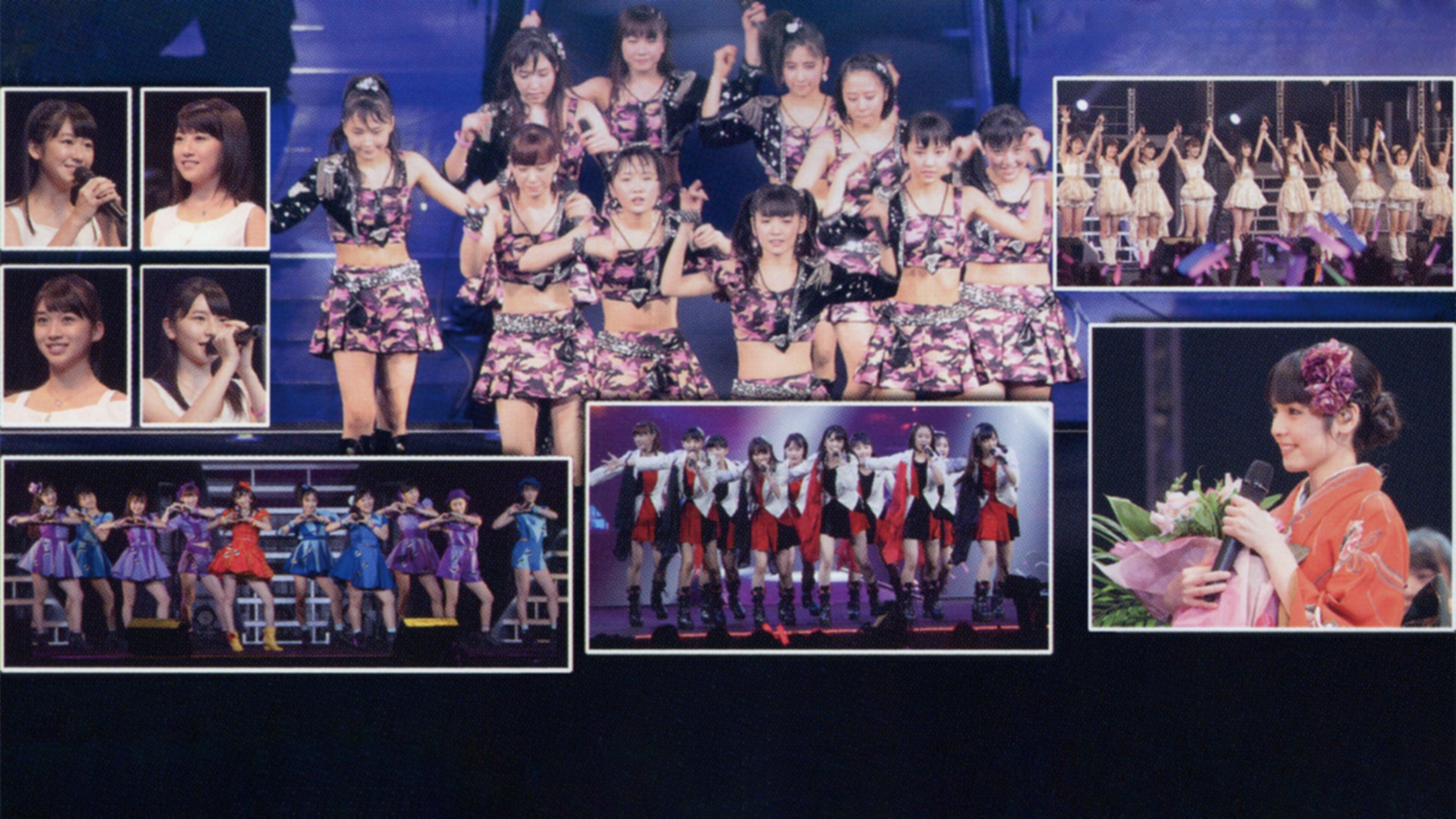 Morning Musume.'14 2014 Autumn GIVE ME MORE LOVE ~Michishige Sayumi Sotsugyou Kinen Special~ backdrop