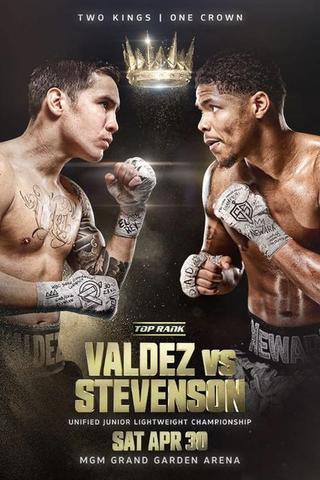 Oscar Valdez vs. Shakur Stevenson poster