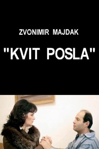 Kvit posla poster