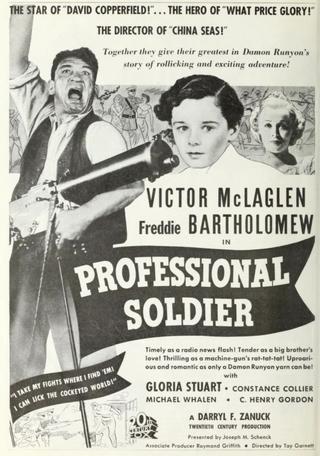 Professional Soldier poster