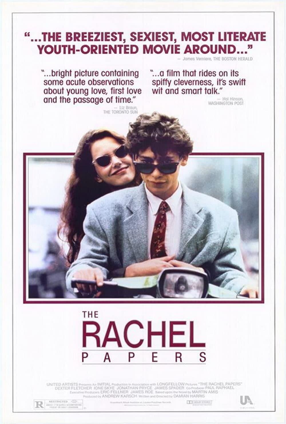 The Rachel Papers poster