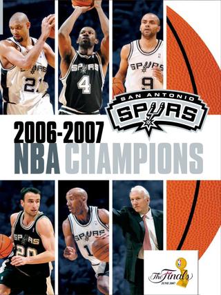 2007 NBA Championship: San Antonio Spurs poster