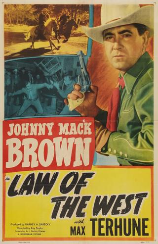 Law of the West poster
