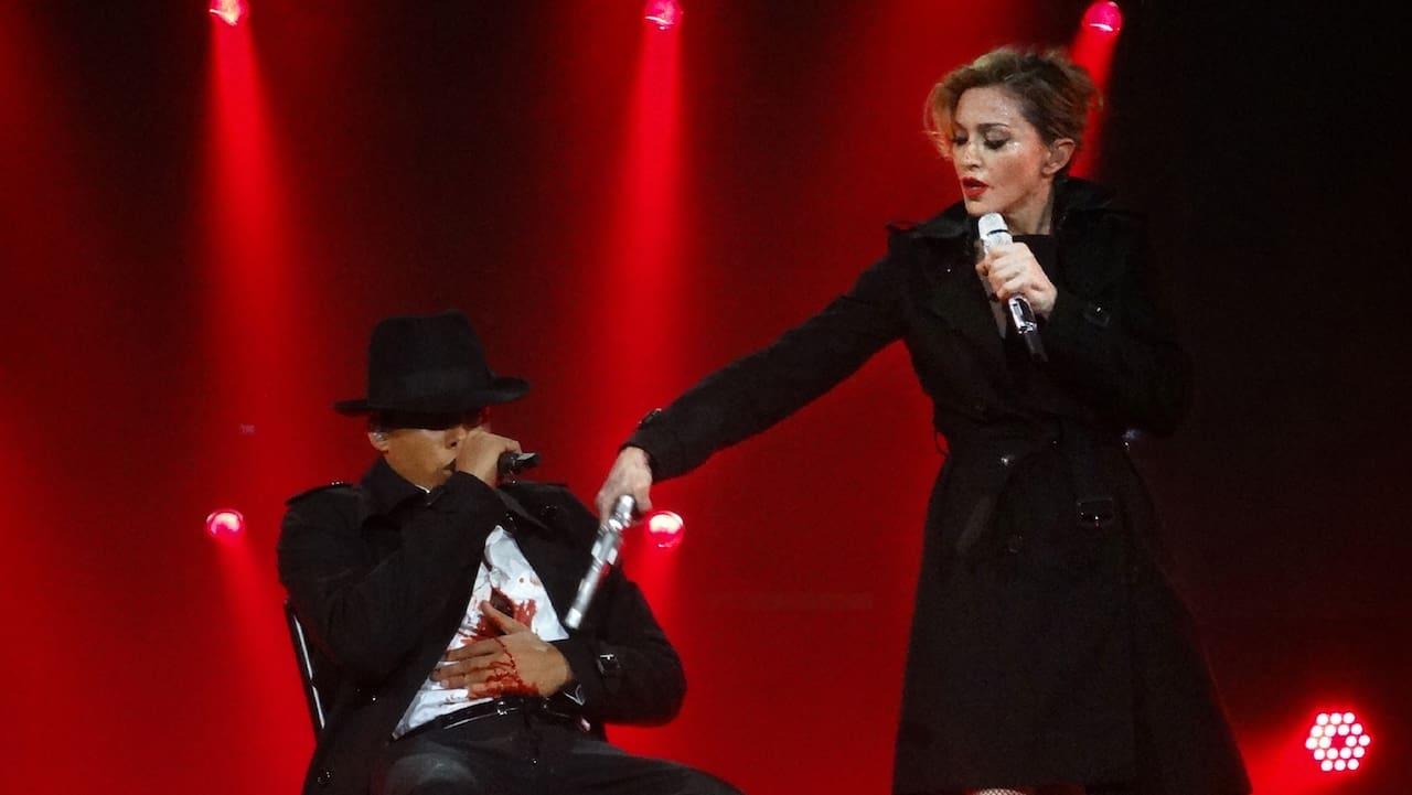 Madonna: Live at Paris Olympia backdrop