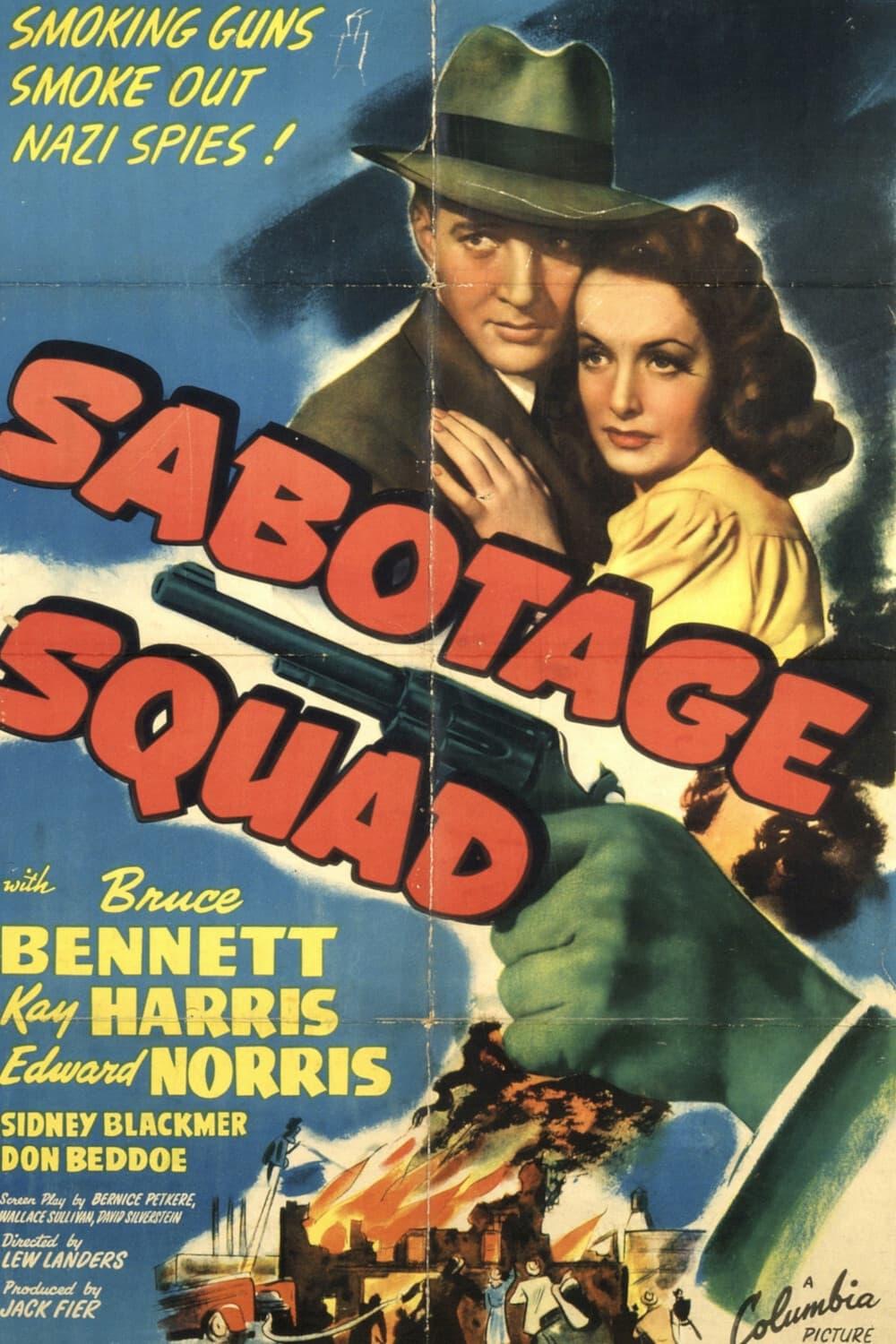 Sabotage Squad poster