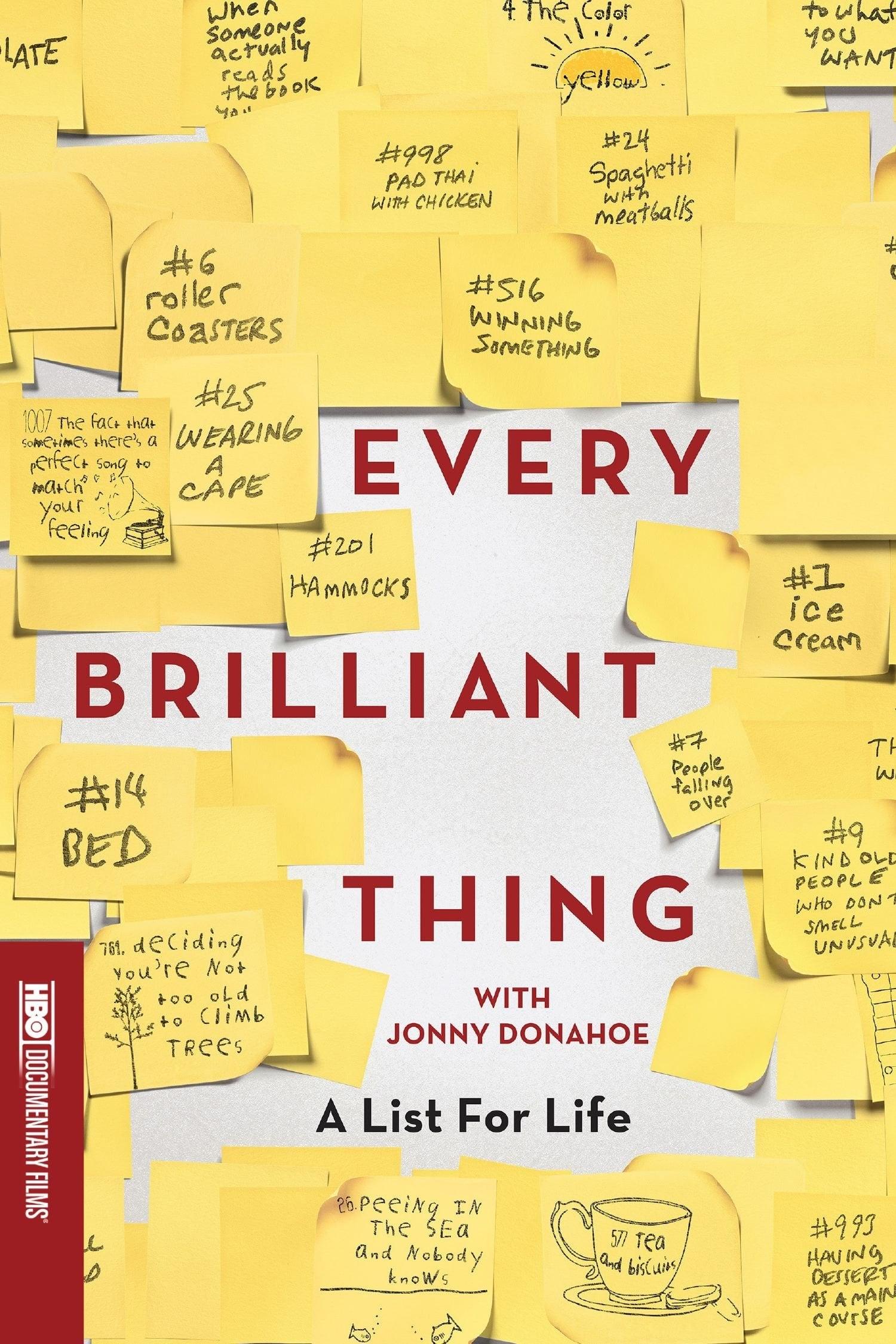 Every Brilliant Thing poster