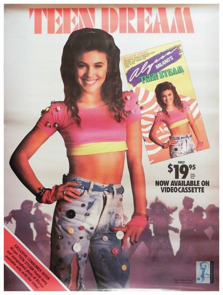 Alyssa Milano's Teen Steam poster