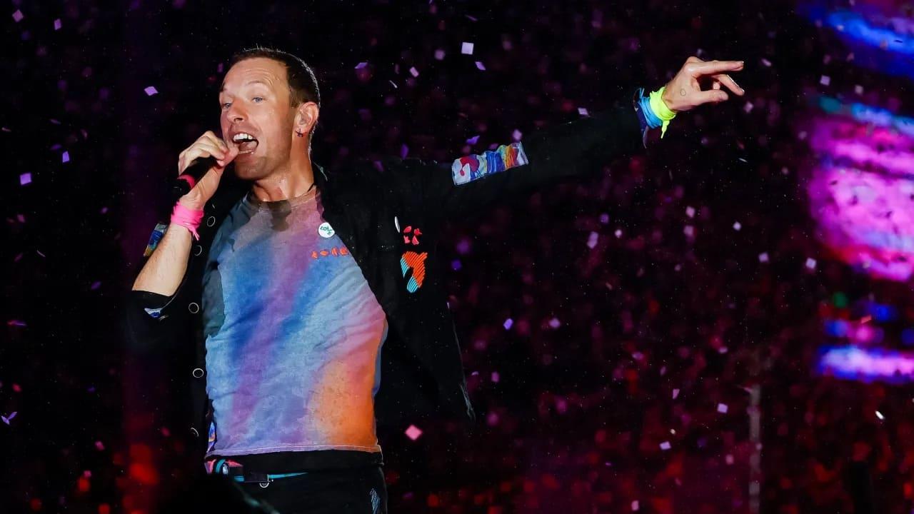 Coldplay - Rock In Rio backdrop