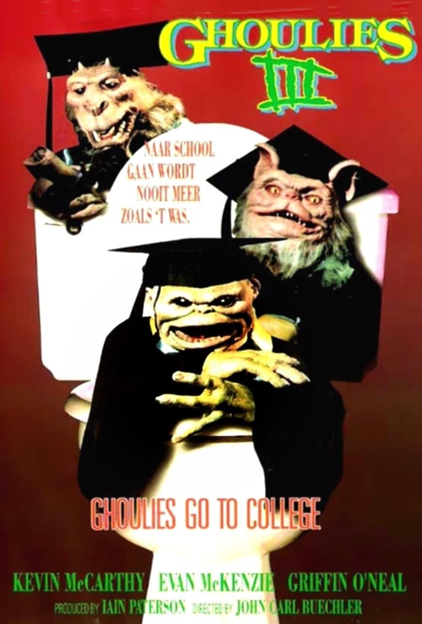 Ghoulies III: Ghoulies Go to College poster