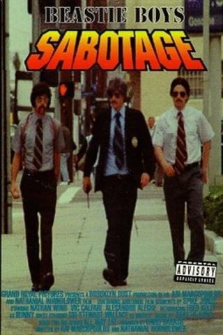 Beastie Boys: Sabotage poster