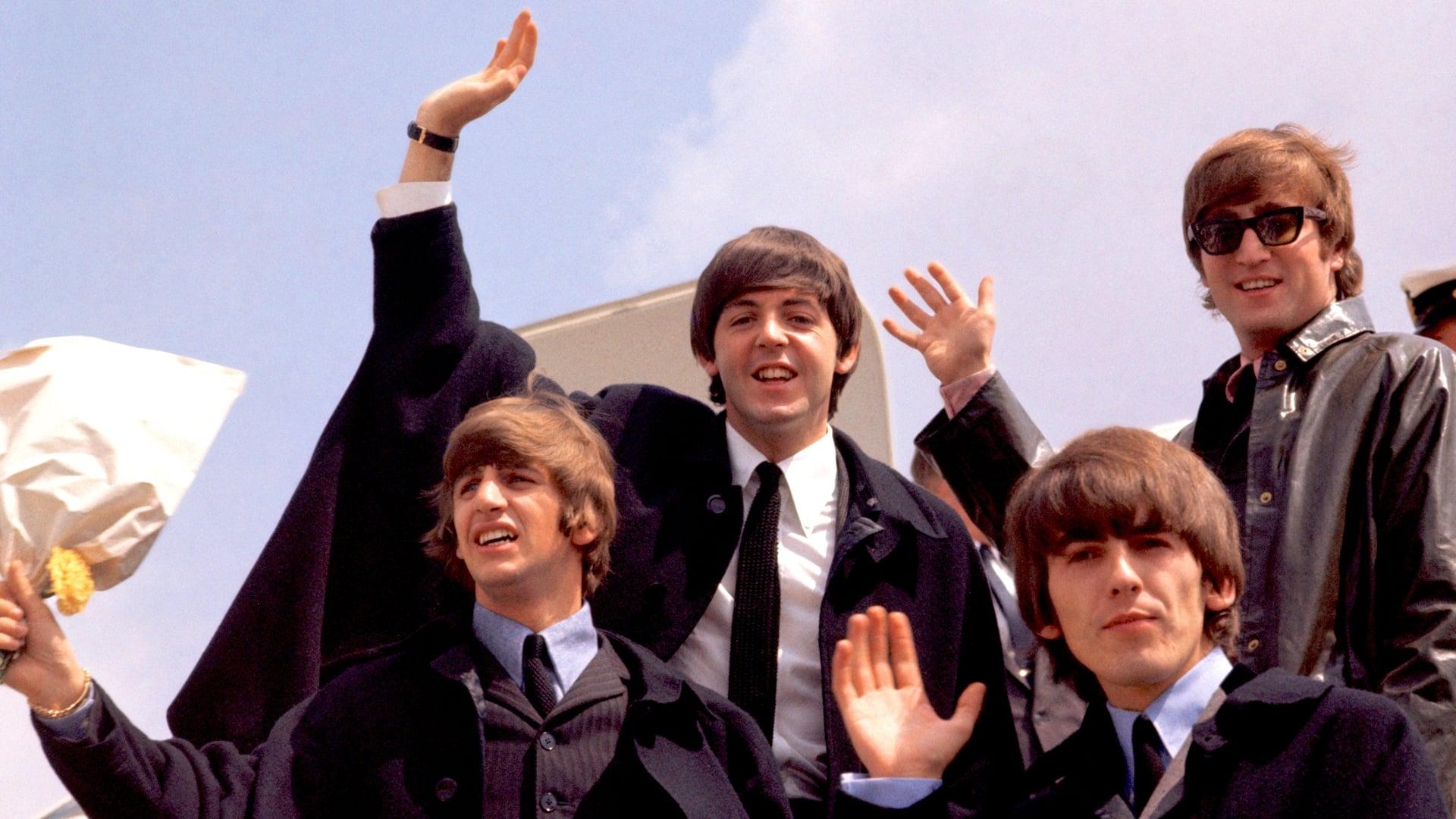 The Beatles in Australia backdrop