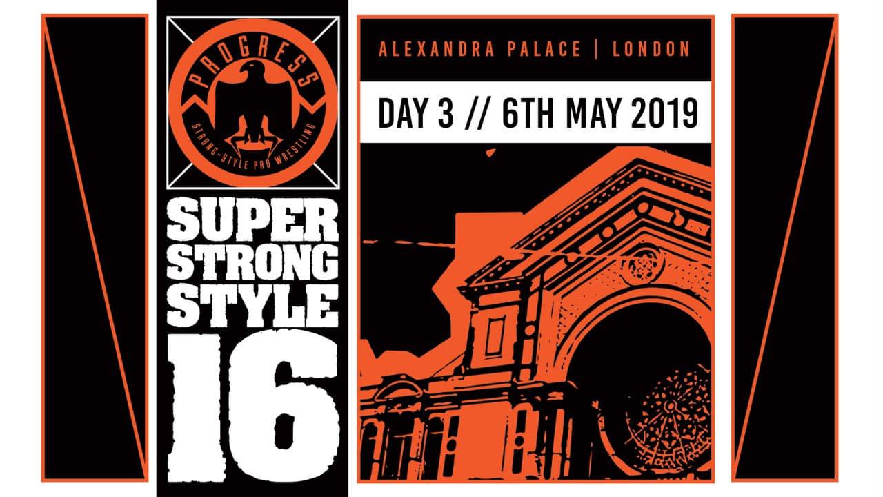 PROGRESS Chapter 88: Super Strong Style 16 - Day 3 backdrop