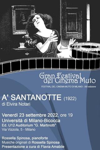 'A Santanotte poster