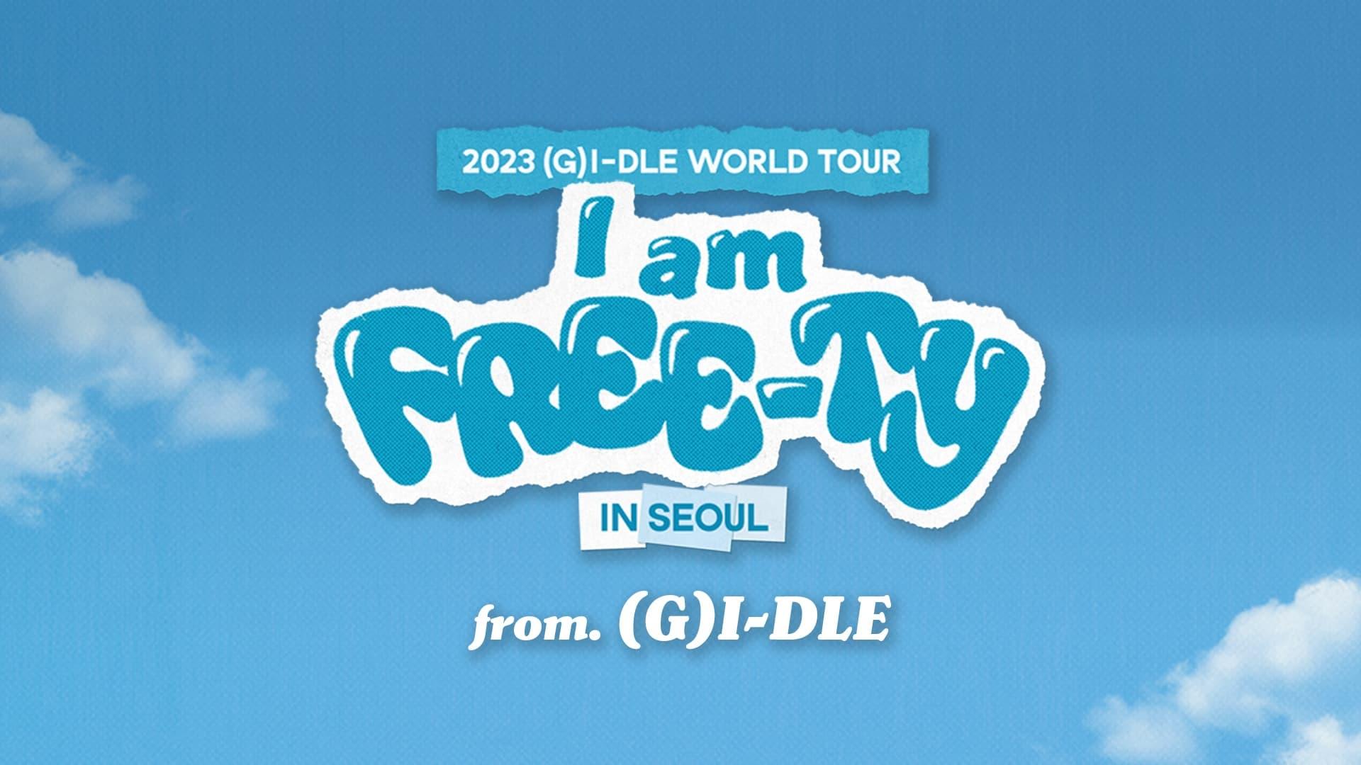 2023 (G)I-DLE World Tour: I am FREE-TY in Seoul backdrop