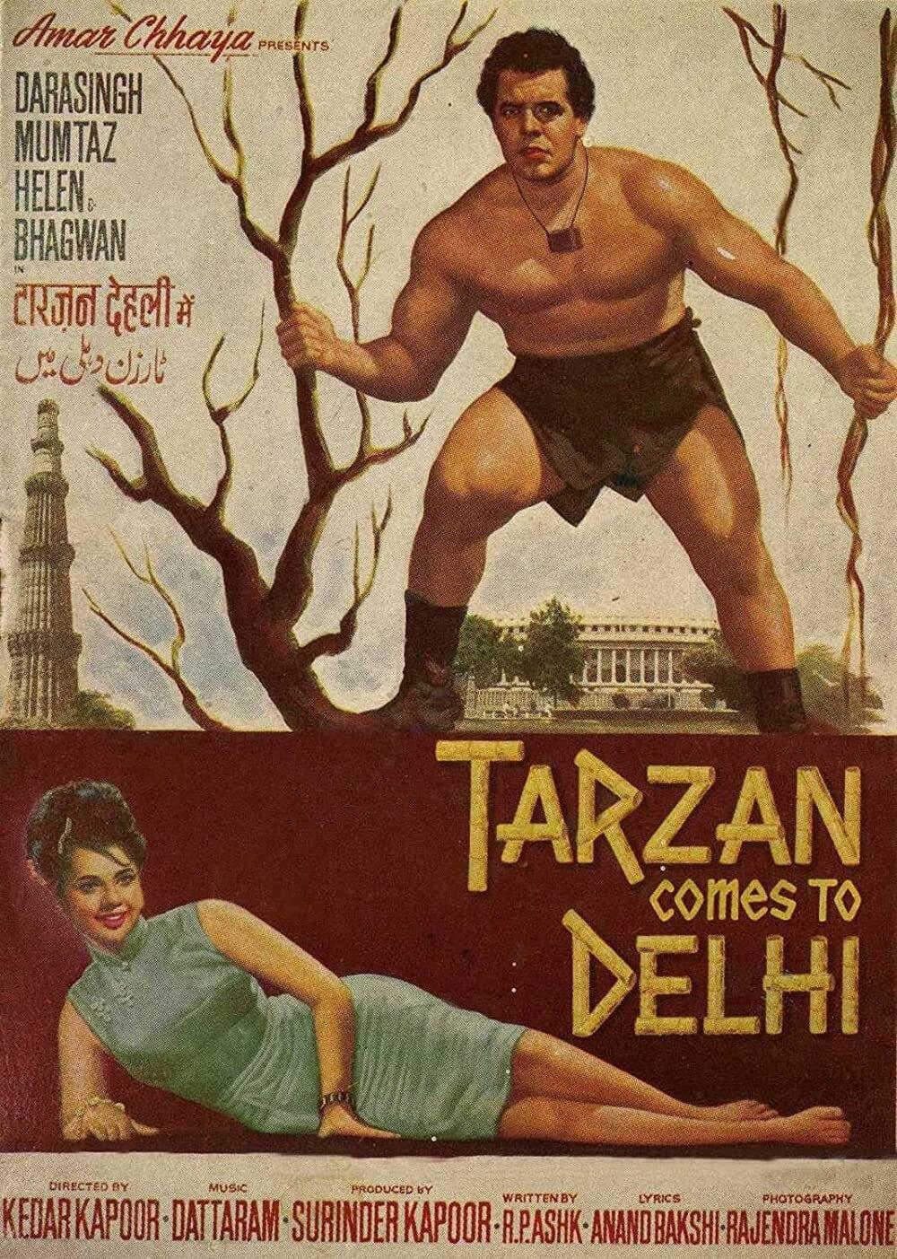 Tarzan Comes to Delhi poster