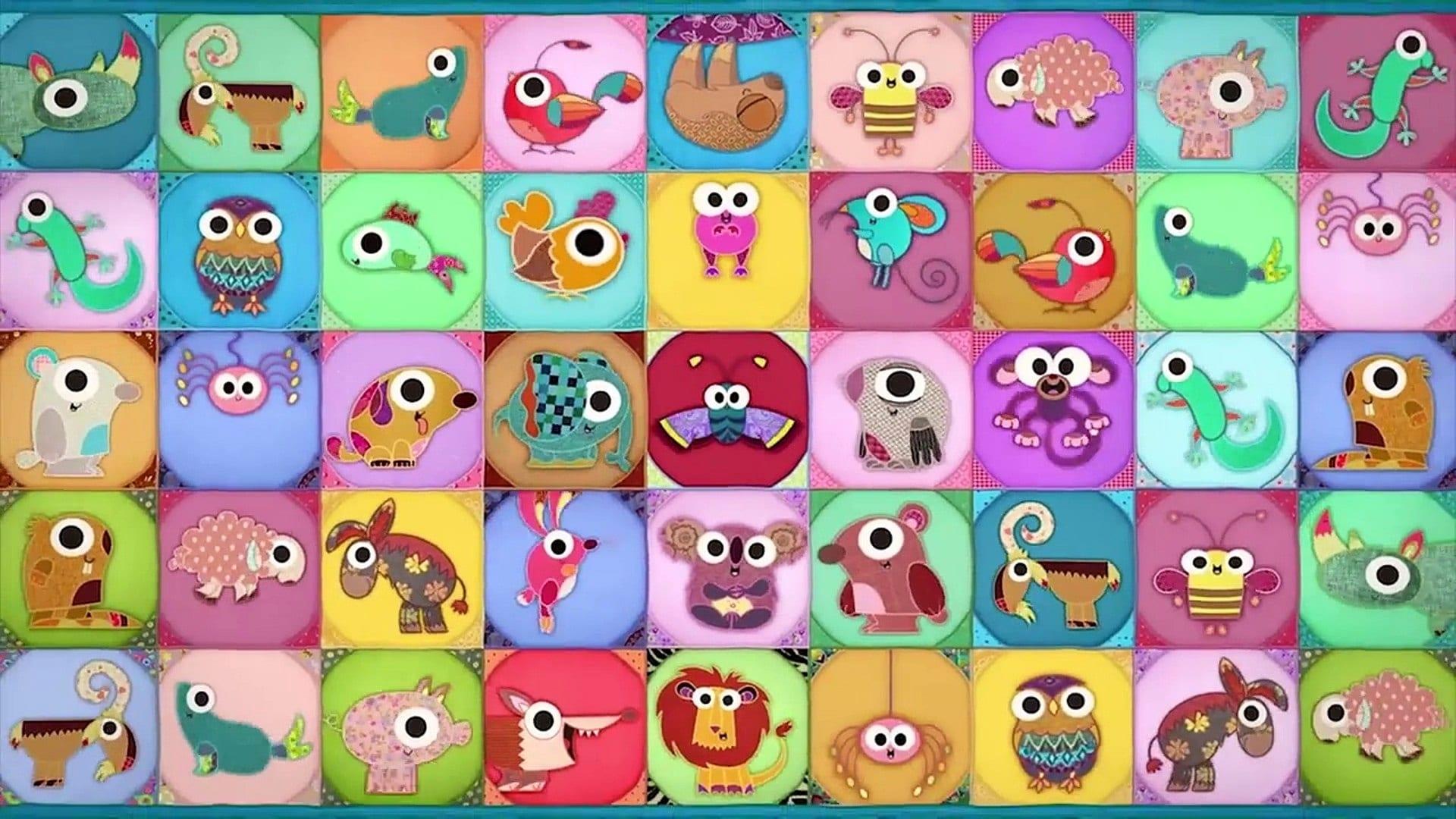 Patchwork Pals backdrop