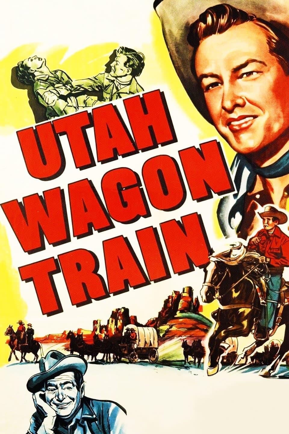 Utah Wagon Train poster