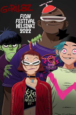 Gorillaz | Flow Festival 2022 poster