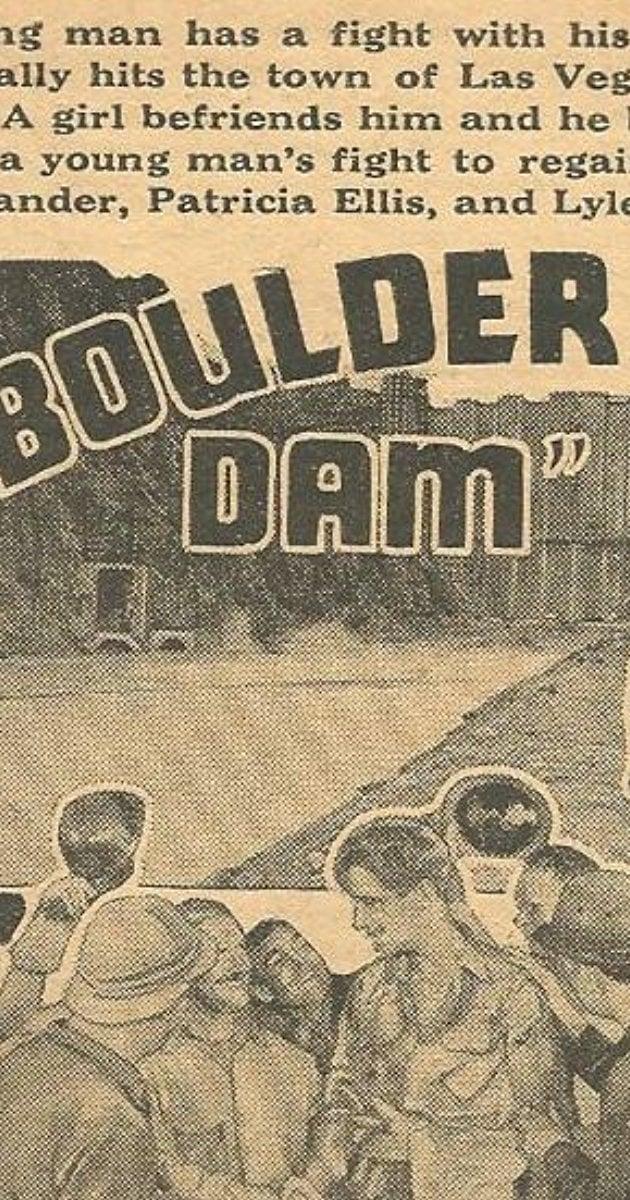 Boulder Dam poster