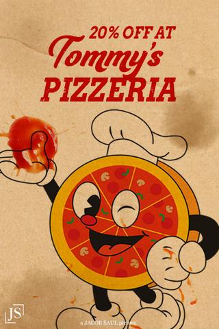 20% off at Tommy's Pizzeria poster
