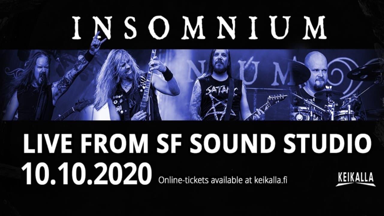 Insomnium - Live from SF Sound Studio backdrop