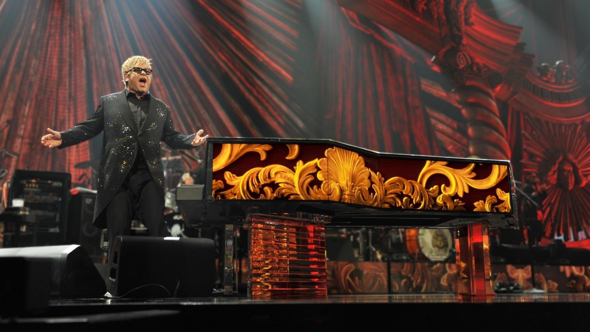 Elton John - The Million Dollar Piano backdrop