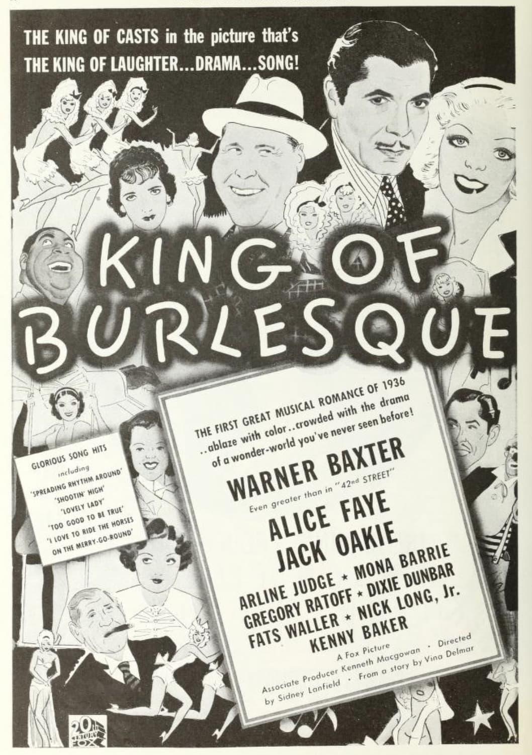 King of Burlesque poster