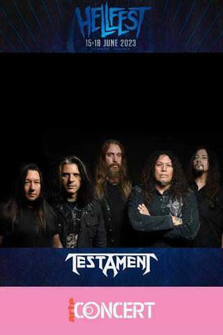 Testament - Hellfest 2023 poster