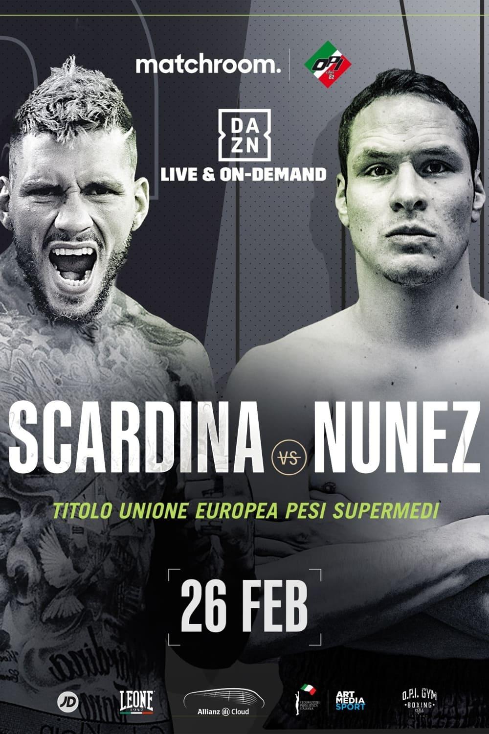 Daniele Scardina vs. Cesar Nunez poster